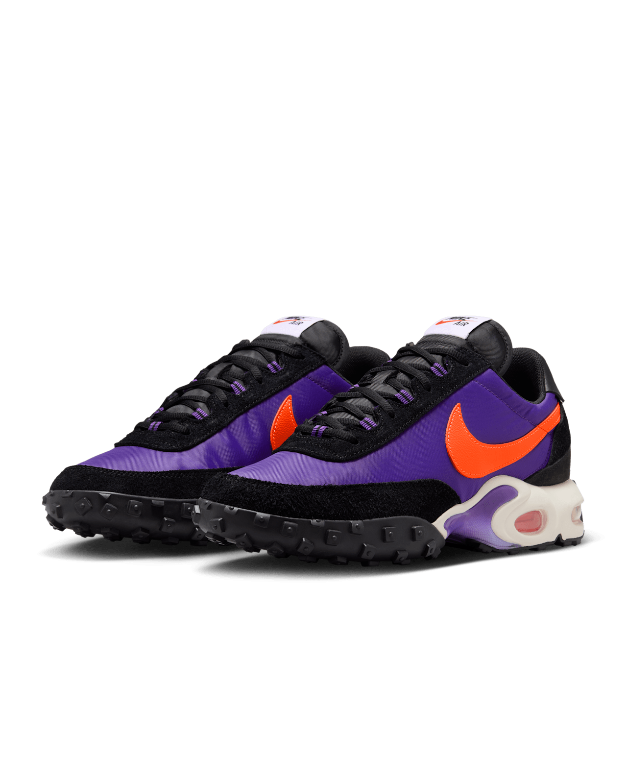 Nike air black and purple sales